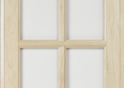 Glass Door with 4 Lites